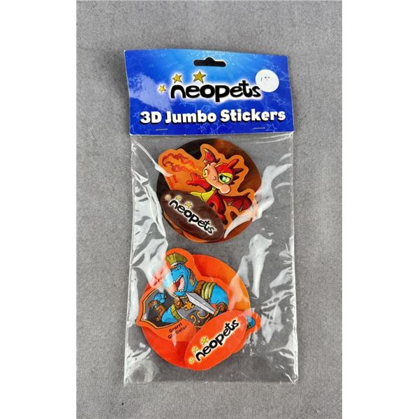 Neopets 3D Jumbo Stickers