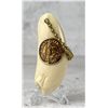 Image 1 : Alaska Centennial Whale Tooth Key Chain