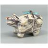 Image 1 : Zuni Soapstone Bear Fetish