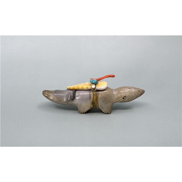Edna Leki Zuni Carved Fox Fetish