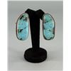 Image 1 : Kirk Smith Navajo Sterling Turquoise Earrings