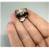 Image 3 : Old Pawn Navajo Ingot Silver Turquoise Ring