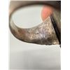 Image 4 : Old Pawn Navajo Ingot Silver Turquoise Ring