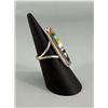 Image 2 : Zuni Sterling Silver Inlaid Ring