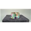 Image 2 : Zuni Sterling Silver Inlaid Bracelet