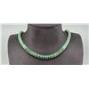 Image 1 : Santo Domingo Rolled Graduated Turquoise Necklace