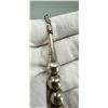 Image 3 : Navajo Sterling Silver Graduated Pearls Necklace