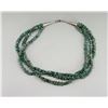 Image 2 : Navajo Three Stand Turquoise Necklace