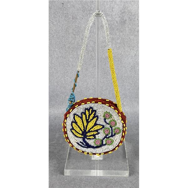 Plateau Native American Indian Beaded Bag