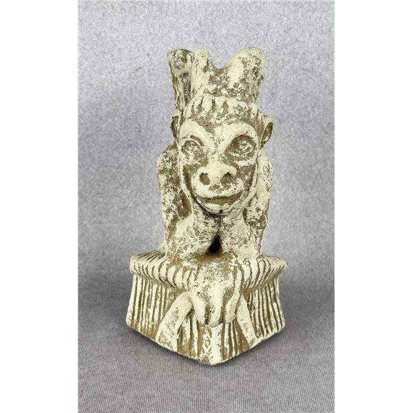 Concrete Winged Gargoyle Paperweight
