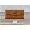 Image 1 : Dooney & Bourke Ostrich Leather Wallet Checkbook