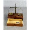 Image 4 : Antique Folding Gold Assayers Prospectors Scale