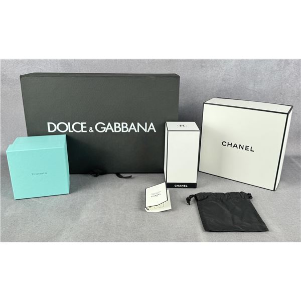 Collection of Empty Luxury Boxes