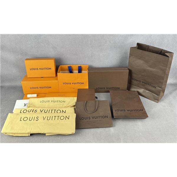 Collection of Louis Vuitton Boxes and Bags