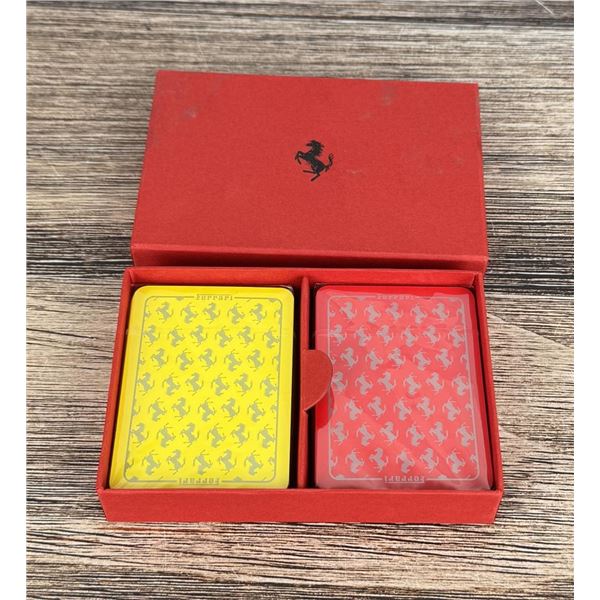 Ferrari Double Deck Playing Cards Set