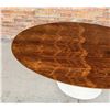 Image 3 : Eero Saarinen for Knoll Oval Rosewood Tulip Table