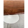 Image 8 : Eero Saarinen for Knoll Oval Rosewood Tulip Table