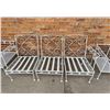 Image 8 : Mid Century Wrought Iron Patio Furniture Set