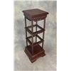 Image 4 : Mahogany 3 Tier Plant Stand Table