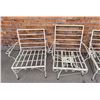 Image 6 : Mid Century Wrought Iron Patio Furniture Set
