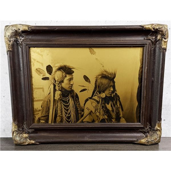 Benedicte Wrensted Shoshone Indians Orotone Photo