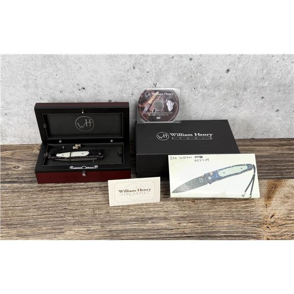 William Henry B30 Custom Pocket Knife