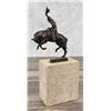 Image 2 : Bronc Rider Cowboy Bronze