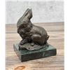 Image 2 : Joe Halko Montana Cottontail Rabbit Bronze