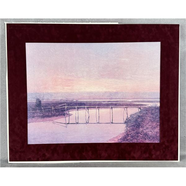 Russell Chatham Evening Marsh Print