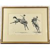 Image 1 : Clarence William Anderson Rodeo Sketches