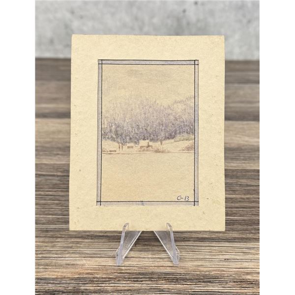 Glen Payton Bankson Washington Watercolor Painting