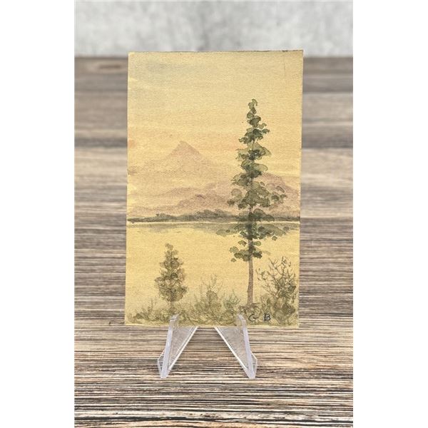 Glen Payton Bankson Washington Watercolor Painting