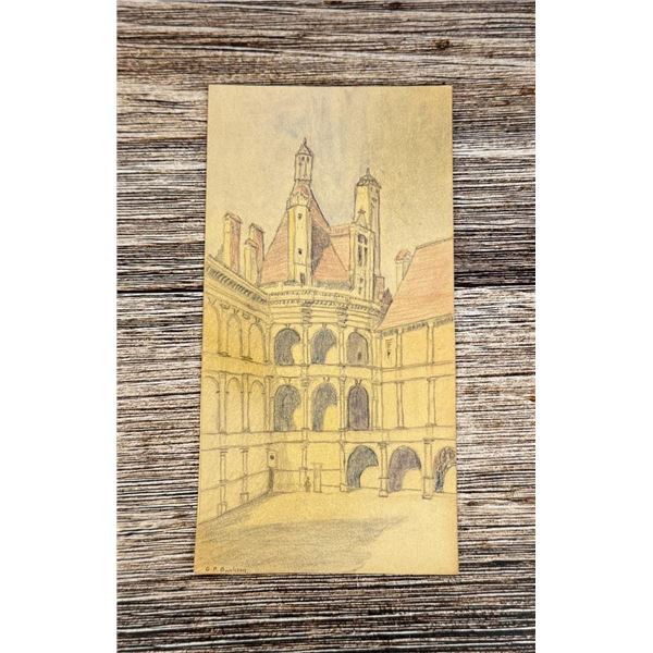 Glen Payton Bankson Washington Color Pencil