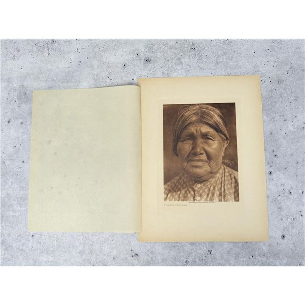 Edward Curtis Photogravure Yaudanchi Yokuts