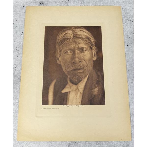 Edward Curtis Photogravure Chukchansi Head Man