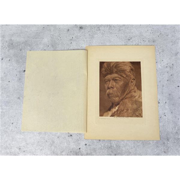 Edward Curtis Photogravure A Chukchansi Yokuts