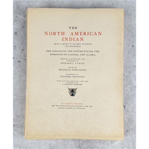 Edward Curtis The North American Indian Vol 14