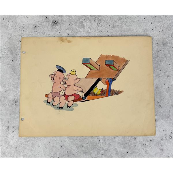 Walt Disney Animation Storyboard Drawing