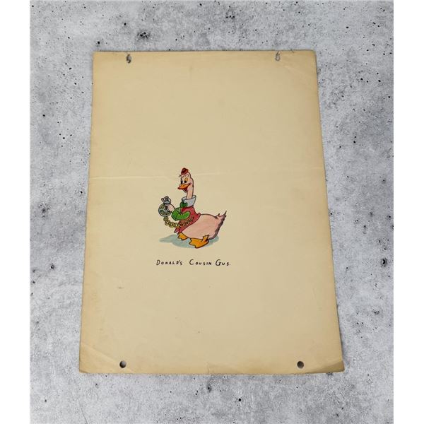 Walt Disney Animation Storyboard Drawing