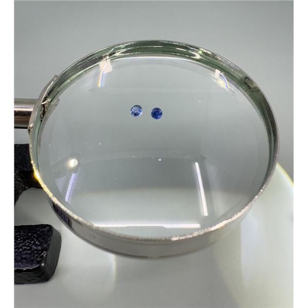 .268ct Total Weight Montana Yogo Sapphire