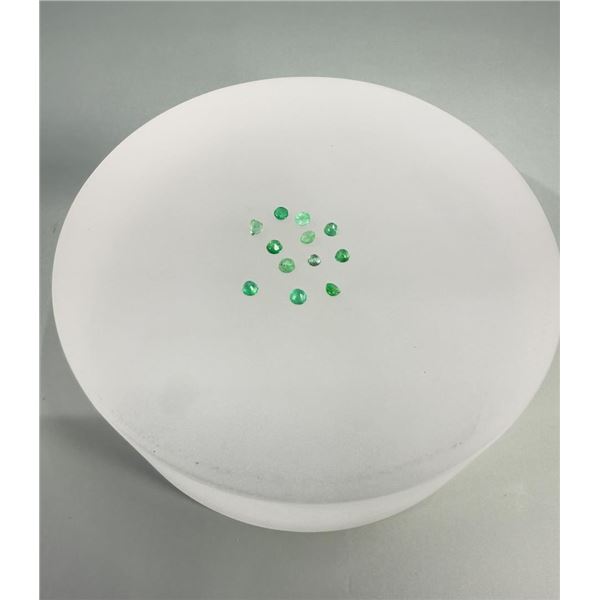 1.02ct Total Weight Emerald Gemstones