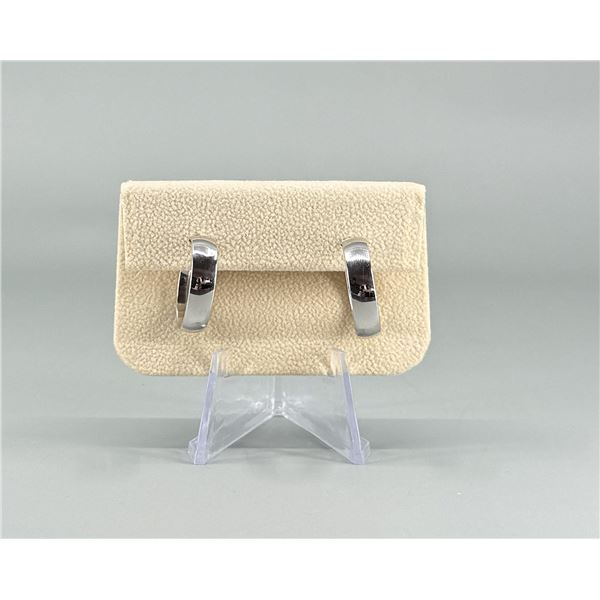 14K White Gold Earrings