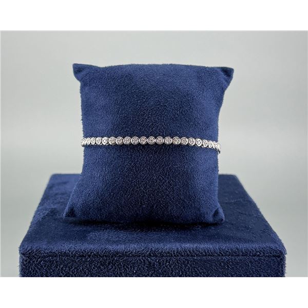 18K Gold Diamond Tennis Bracelet