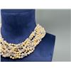 Image 3 : Designer Made Pearl Crystal Bead Choker