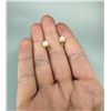 Image 2 : 14K Gold Cultured Pearl Earrings