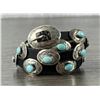 Image 1 : Ladies Navajo Sterling Turquoise Concho Belt