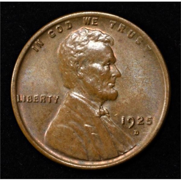 1925-D LINCOLN CENT CH BU BN