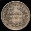 Image 2 : 1839 SEATED LIBERTY HALF DIME BU
