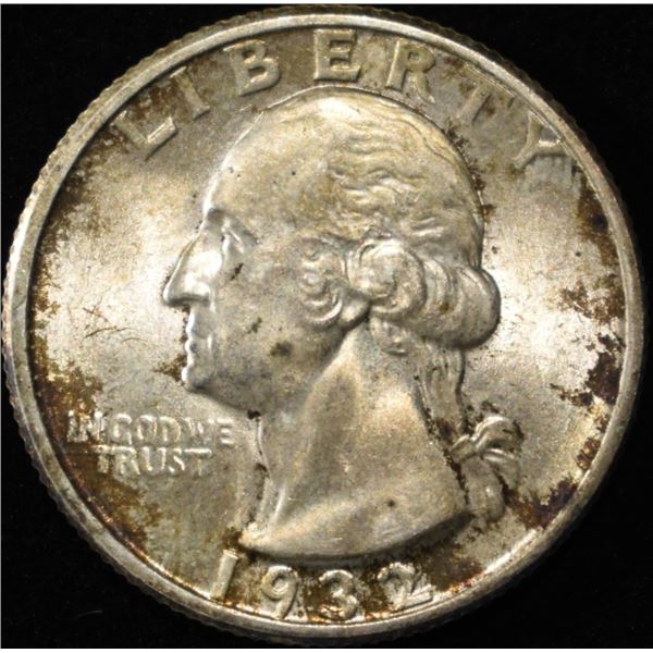 1932 WASHINGTON QUARTER CH BU