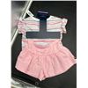 Image 2 : Tommy Hilfiger Baby Girl’s Shirt and Shorts Set, Size 4